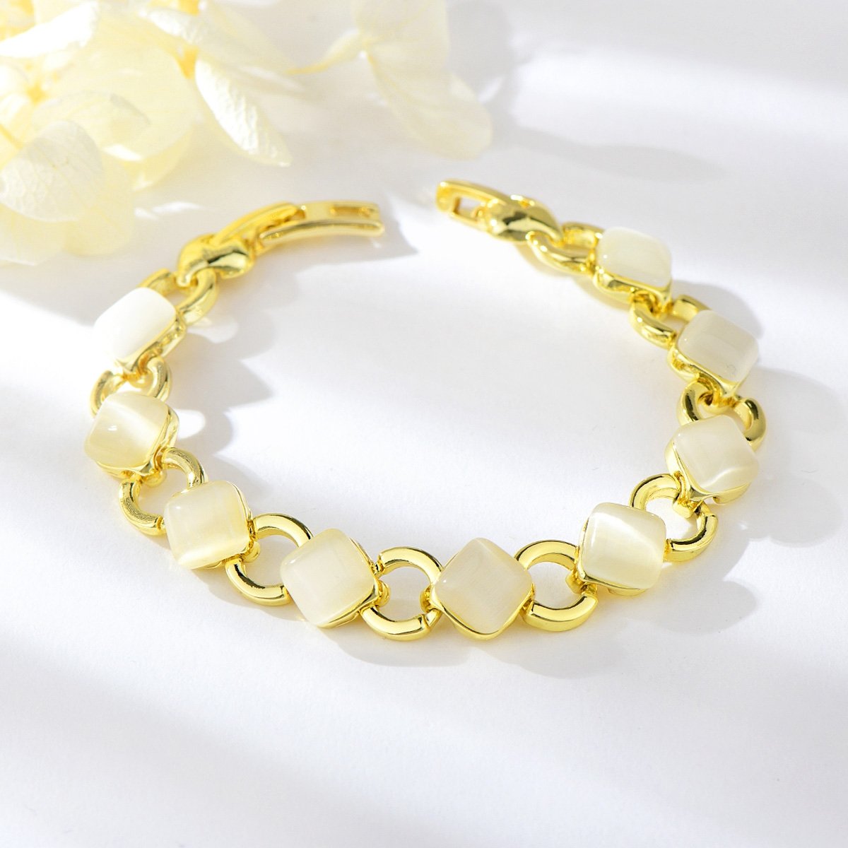 Opal Gold Plated Bracelets