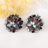 Bedazzle Red Classic Earrings