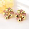 Flowered Classic Earrings