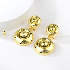 Dubai Geometric Dangle Earrings