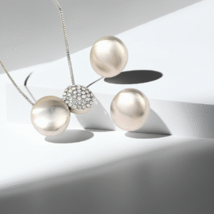 Silver Zirconia 2 Piece Necklace