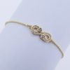 Infinity 18K Gold Plated Bracelets