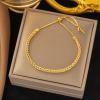 Wheat Tax Gold Plated Bracelets