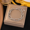 Double-Layer Chain Stainless Steel Bracelets