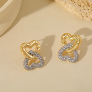 Luxurious Heart Shape Earrings
