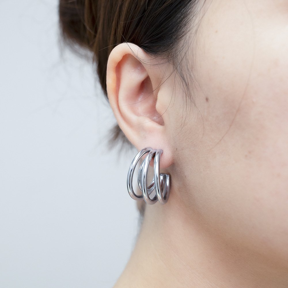 Moonlit Silver Elegance Earrings